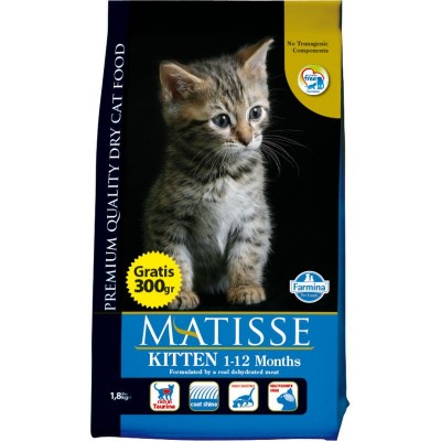 Купить c доставкой Farmina Matisse сухой корм для котят до 12 месяцев, беременных и кормящих кошек с курицей - 1,5 кг в Москве
